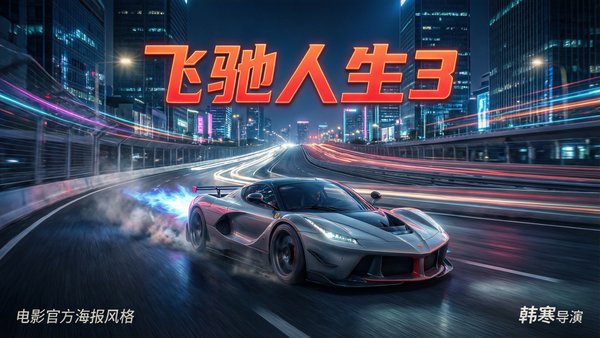 《飞驰人生3》电影海报