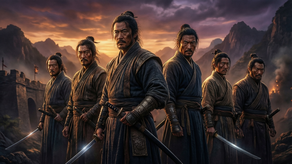 《七武士》电影海报