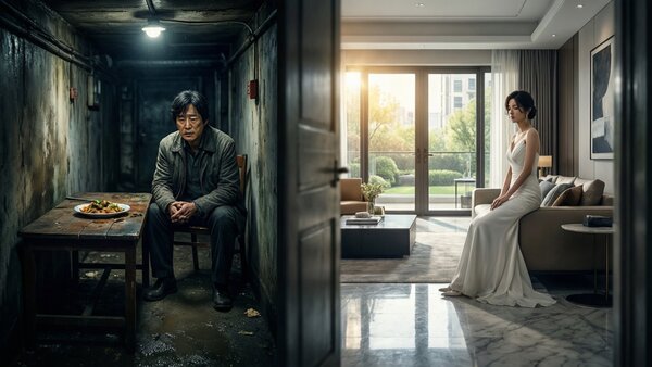 《寄生虫》电影海报