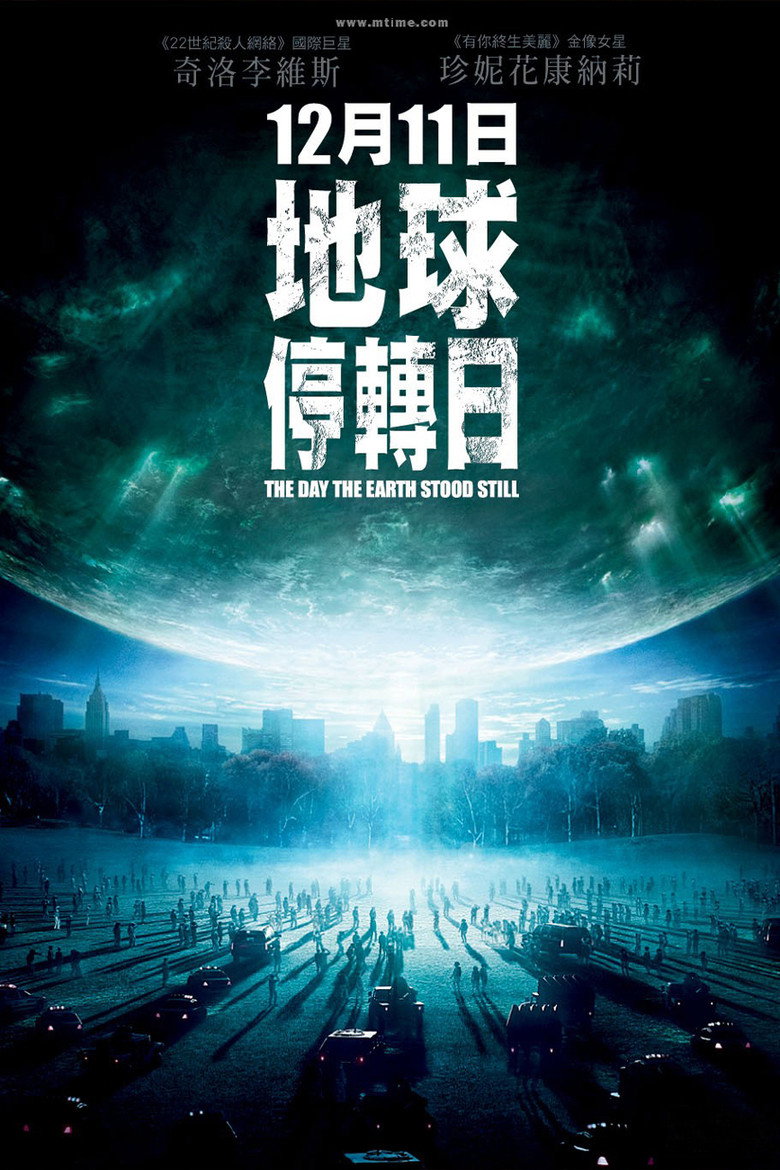 《地球停转之日》海报